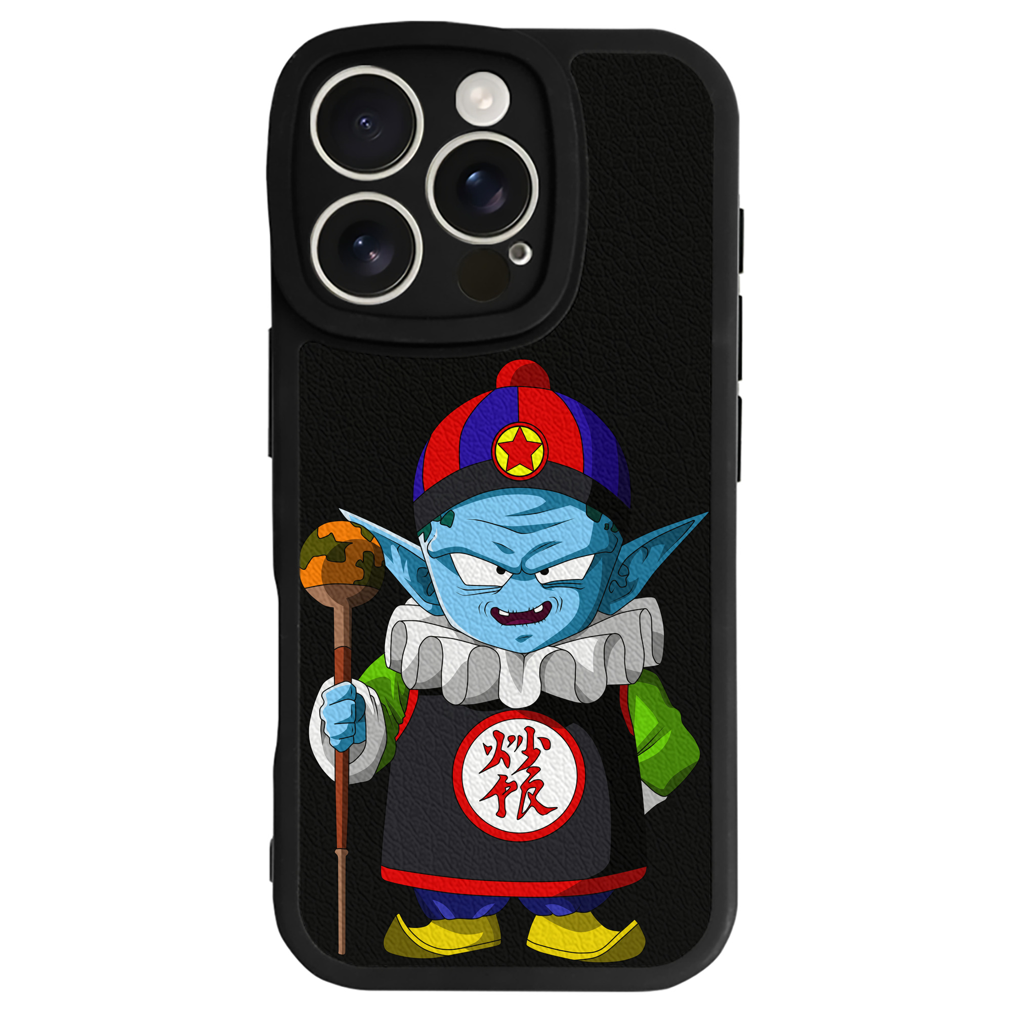 （画像用） ドラゴンボール DRAGON BALL 【iPhone 16シリーズ対応】シリコンスマホケース（レザー調） 材質：シリコン
